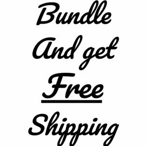 Bundle any two or more items for 25% off total and free shipping!